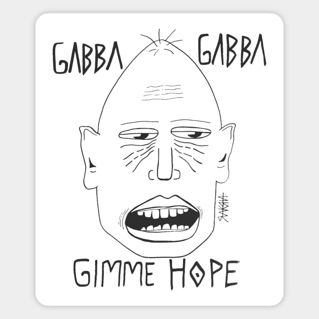 RAKSHA - GIMME HOPE Magnet by Raksha